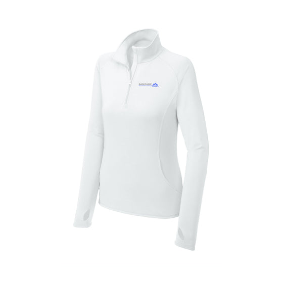 Basecamp Recovery Center - Sport-Tek® Women's Sport-Wick® Stretch 1/4-Zip Pullover