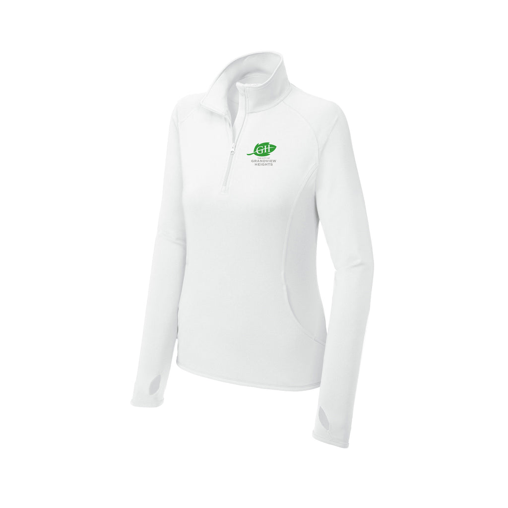 City of Grandview Heights - Sport-Tek® Ladies Sport-Wick® Stretch 1/4-Zip Pullover
