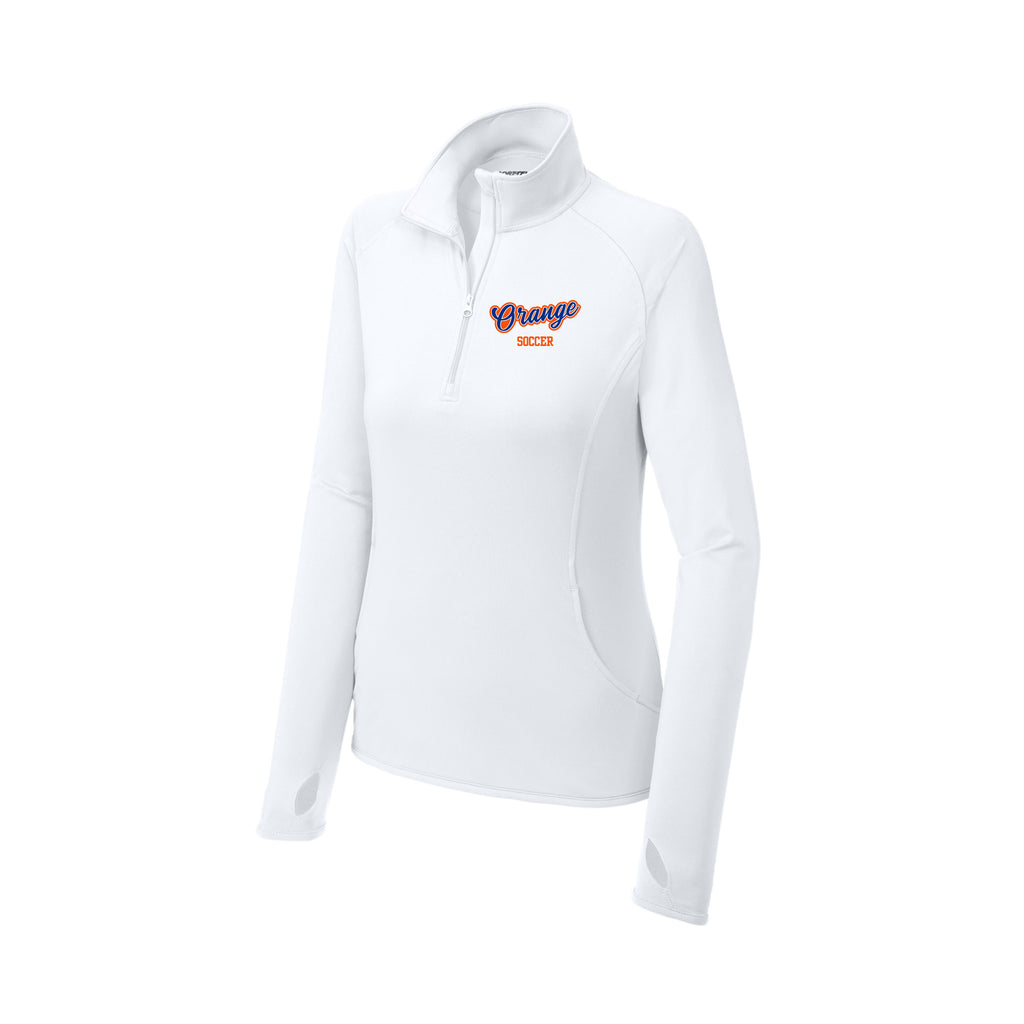 Olentangy Orange Soccer - Sport-Tek® Women's Sport-Wick® Stretch 1/4-Zip Pullover
