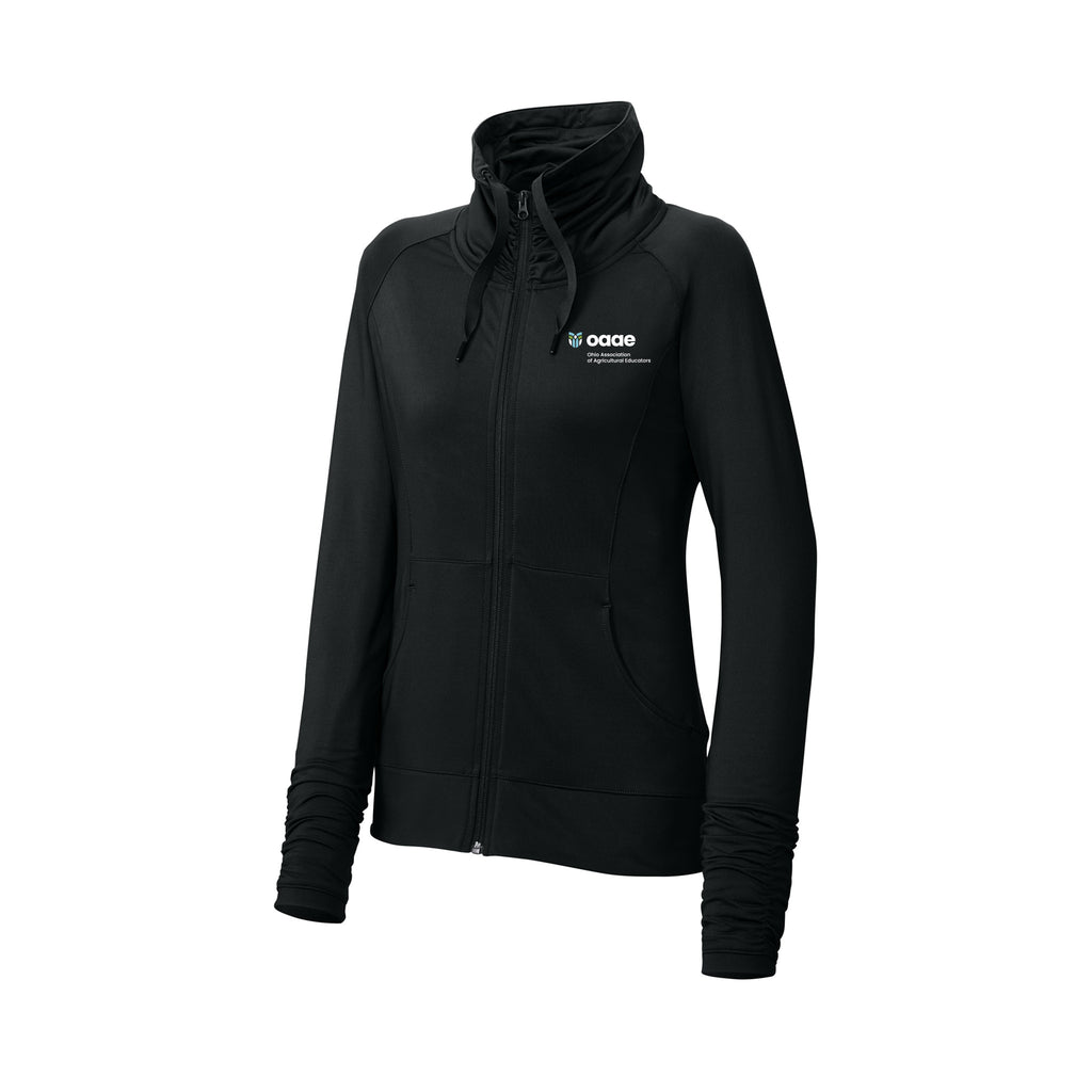 Ohio OAAE - Sport-Tek® Women's Sport-Wick® Stretch Full-Zip Jacket