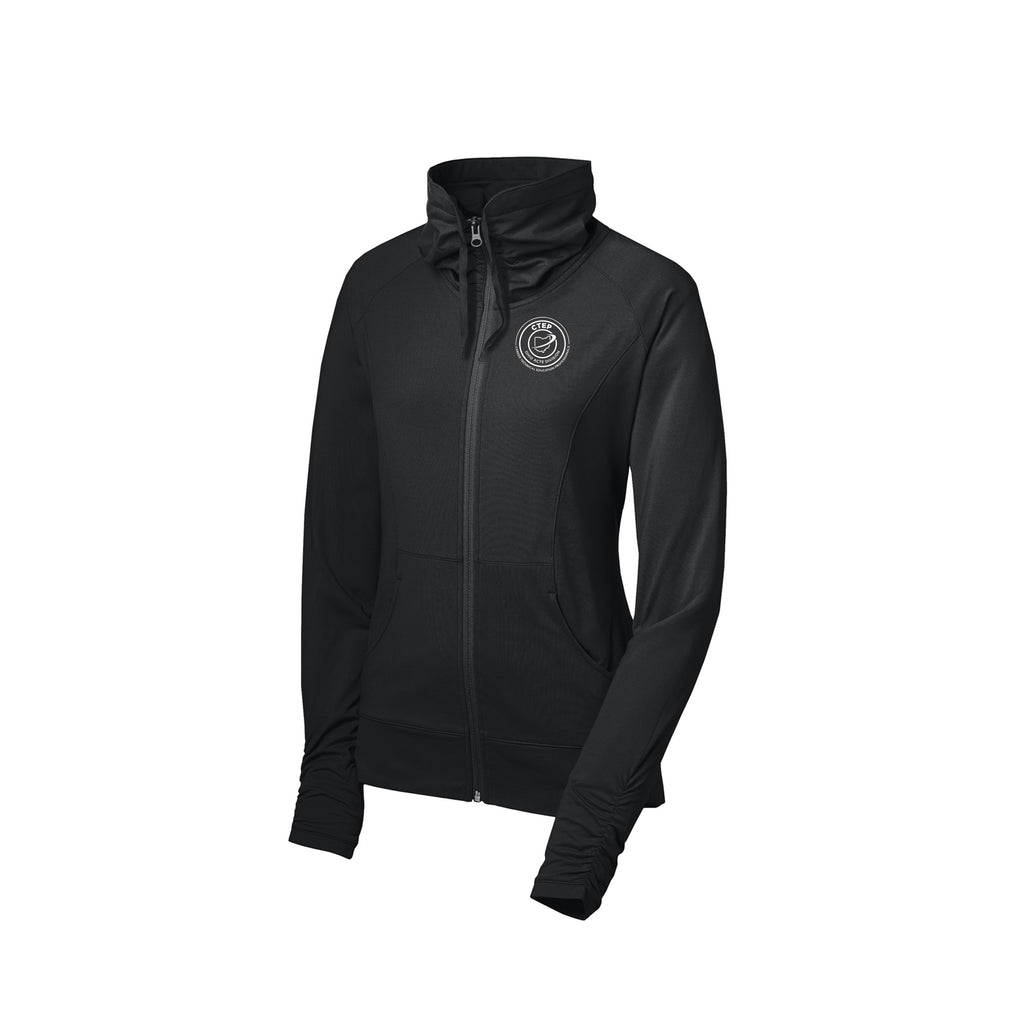 Ohio CTEP Division - Sport-Tek® Women's Sport-Wick® Stretch Full-Zip Jacket