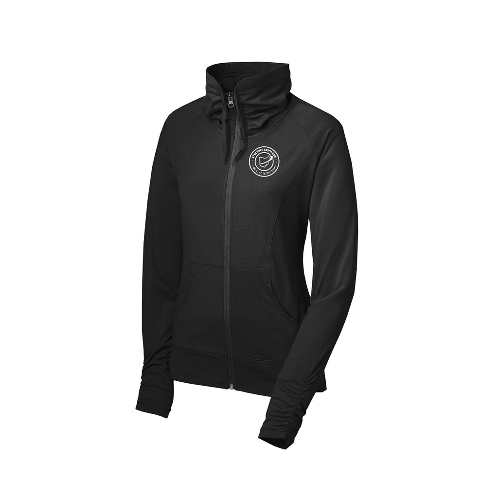 Ohio ACTE Student Services - Sport-Tek® Women's Sport-Wick® Stretch Full-Zip Jacket