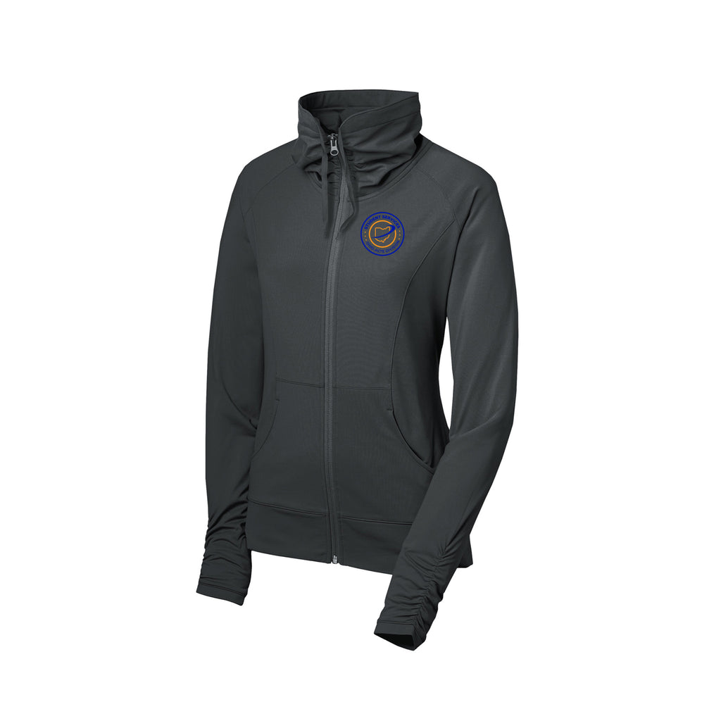 Ohio ACTE Student Services - Sport-Tek® Women's Sport-Wick® Stretch Full-Zip Jacket