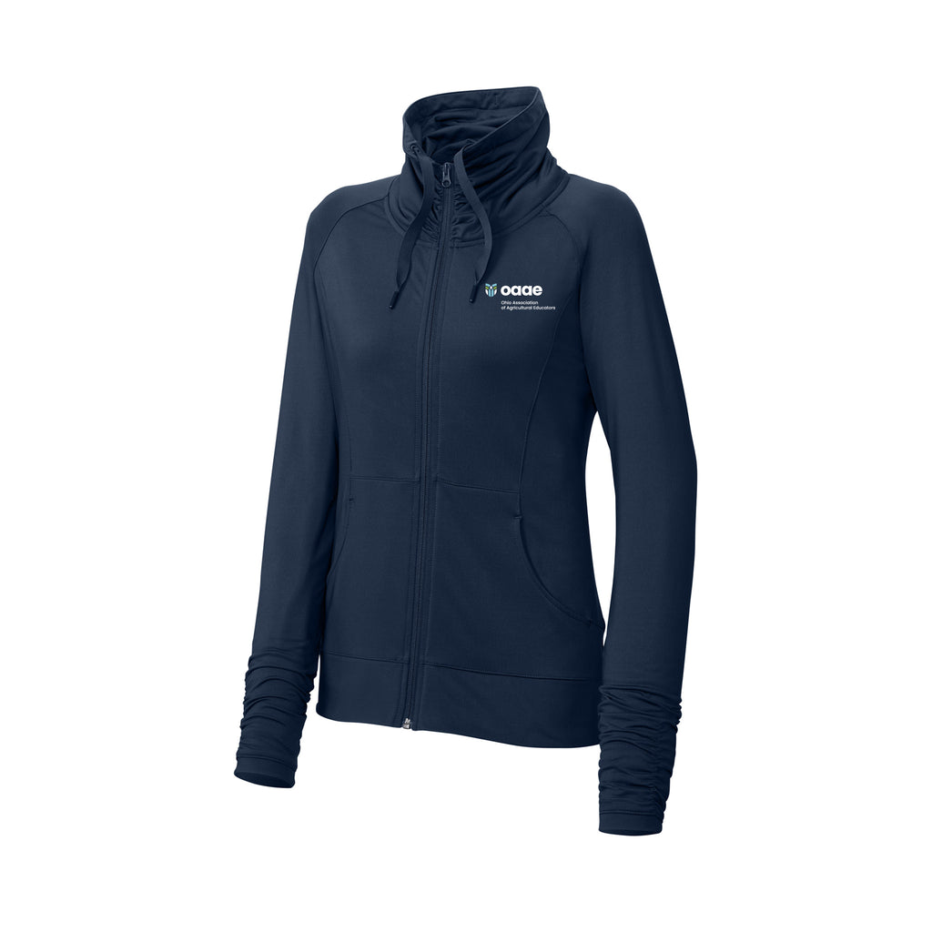 Ohio OAAE - Sport-Tek® Women's Sport-Wick® Stretch Full-Zip Jacket