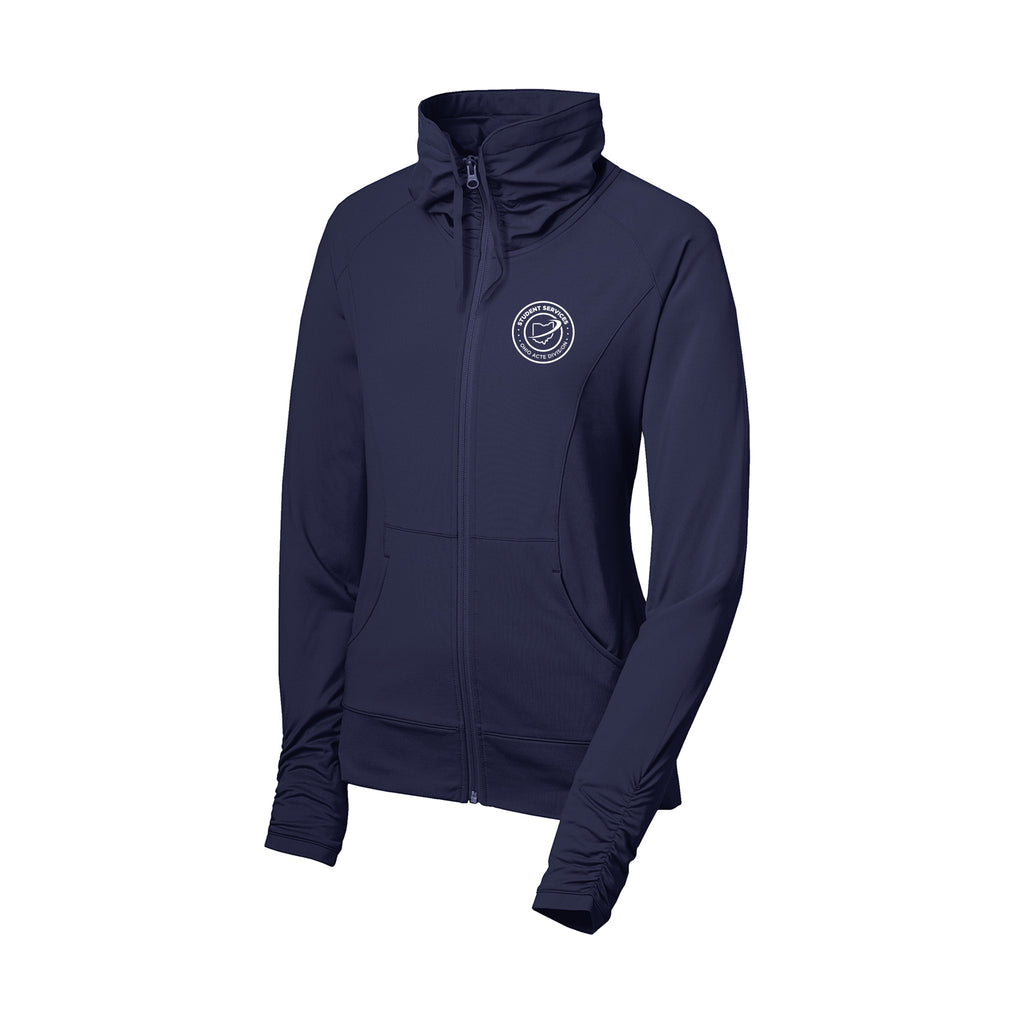 Ohio ACTE Student Services - Sport-Tek® Women's Sport-Wick® Stretch Full-Zip Jacket