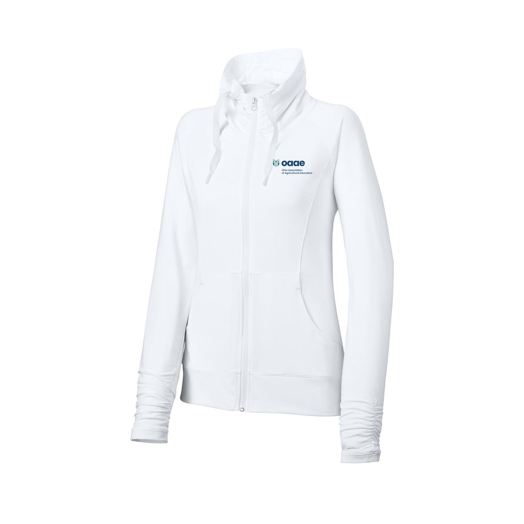Ohio OAAE - Sport-Tek® Women's Sport-Wick® Stretch Full-Zip Jacket