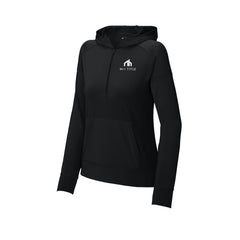 M/I Title - Sport-Tek® Women's Sport-Wick® Stretch 1/2-Zip Hoodie