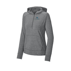 M/I Homes - Sport-Tek® Women's Sport-Wick® Stretch 1/2-Zip Hoodie