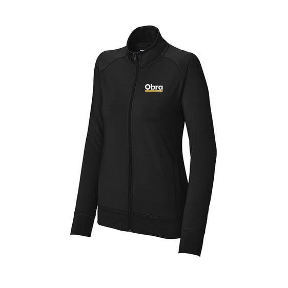 Obra Capital - Sport-Tek® Women's Sport-Wick® Stretch Full-Zip Cadet Jacket