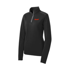 Cassill - Sport-Tek® Ladies Sport-Wick® Textured 1/4-Zip Pullover