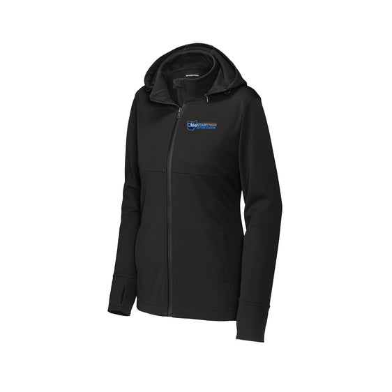 Perry County Services - Sport-Tek® Ladies Hooded Soft Shell Jacket