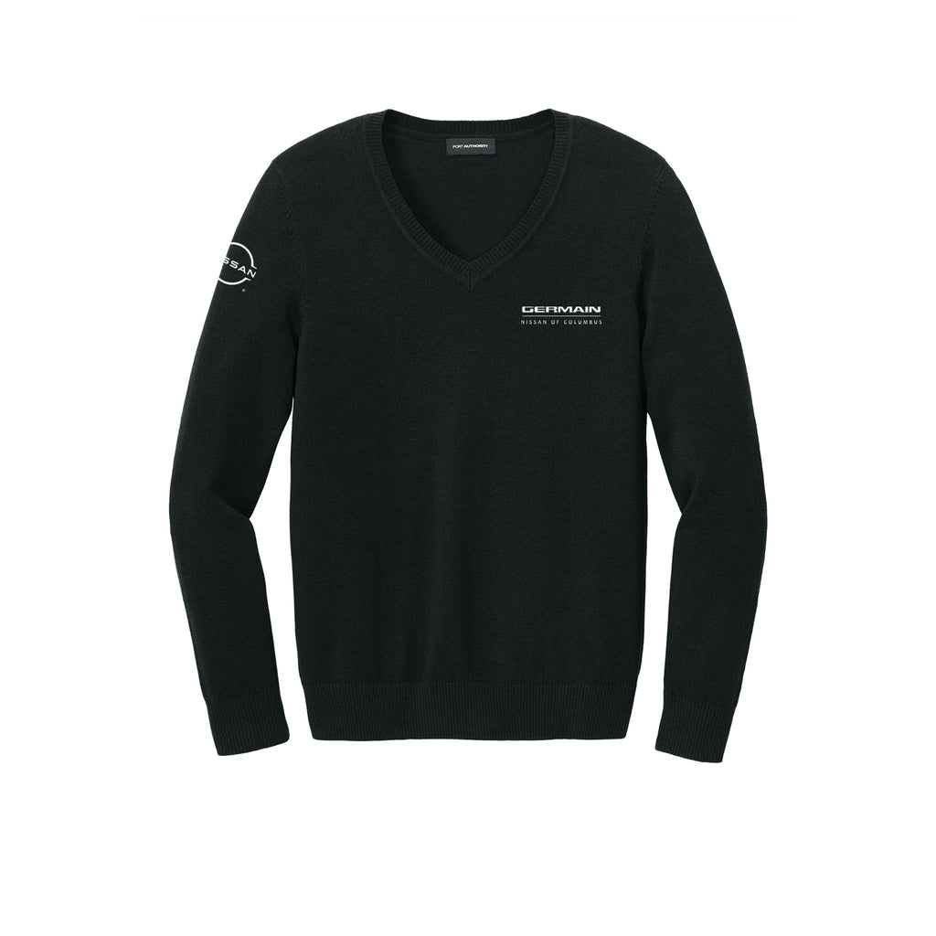 Germain Nissan Columbus - Port Authority® Women’s Easy Care V-Neck Sweater