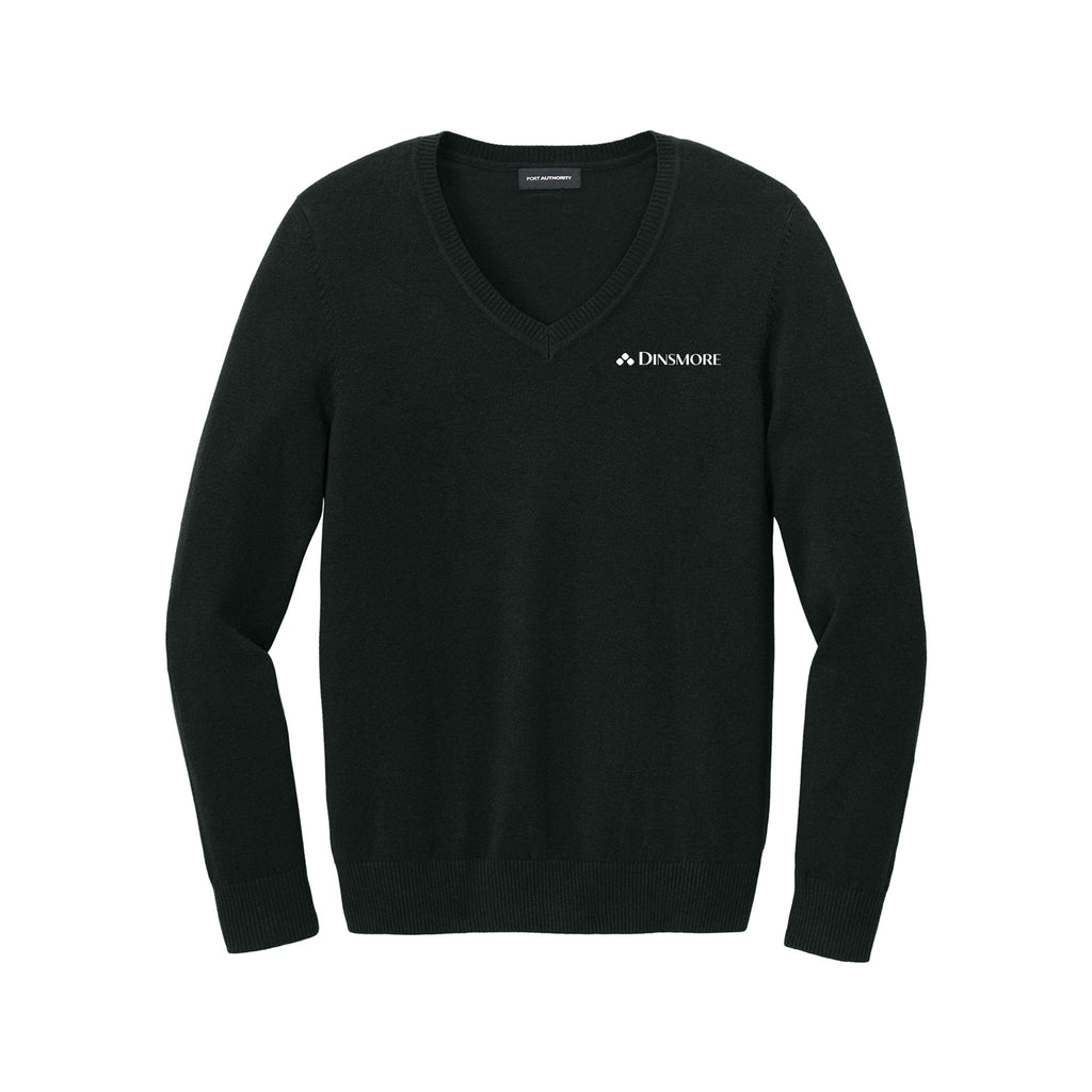 Dinsmore - Port Authority® Women’s Easy Care V-Neck Sweater