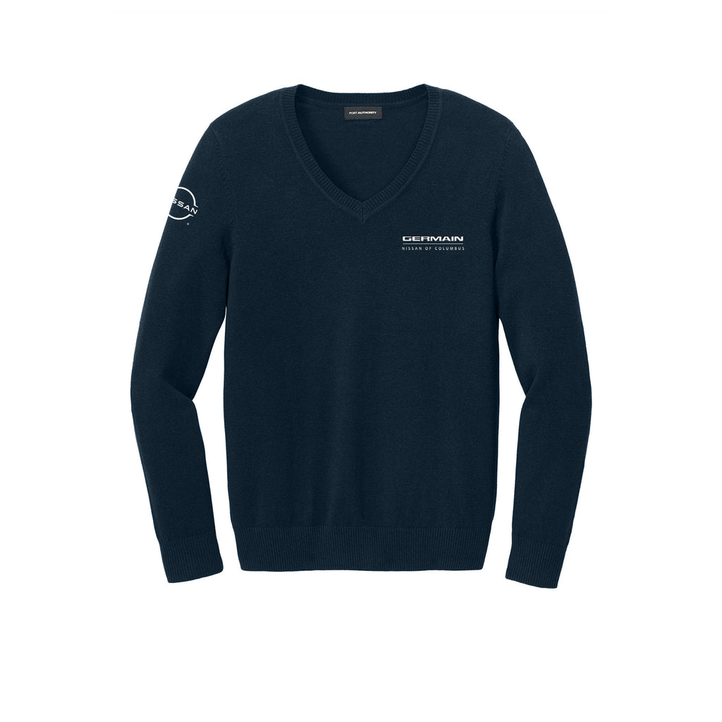 Germain Nissan Columbus - Port Authority® Women’s Easy Care V-Neck Sweater