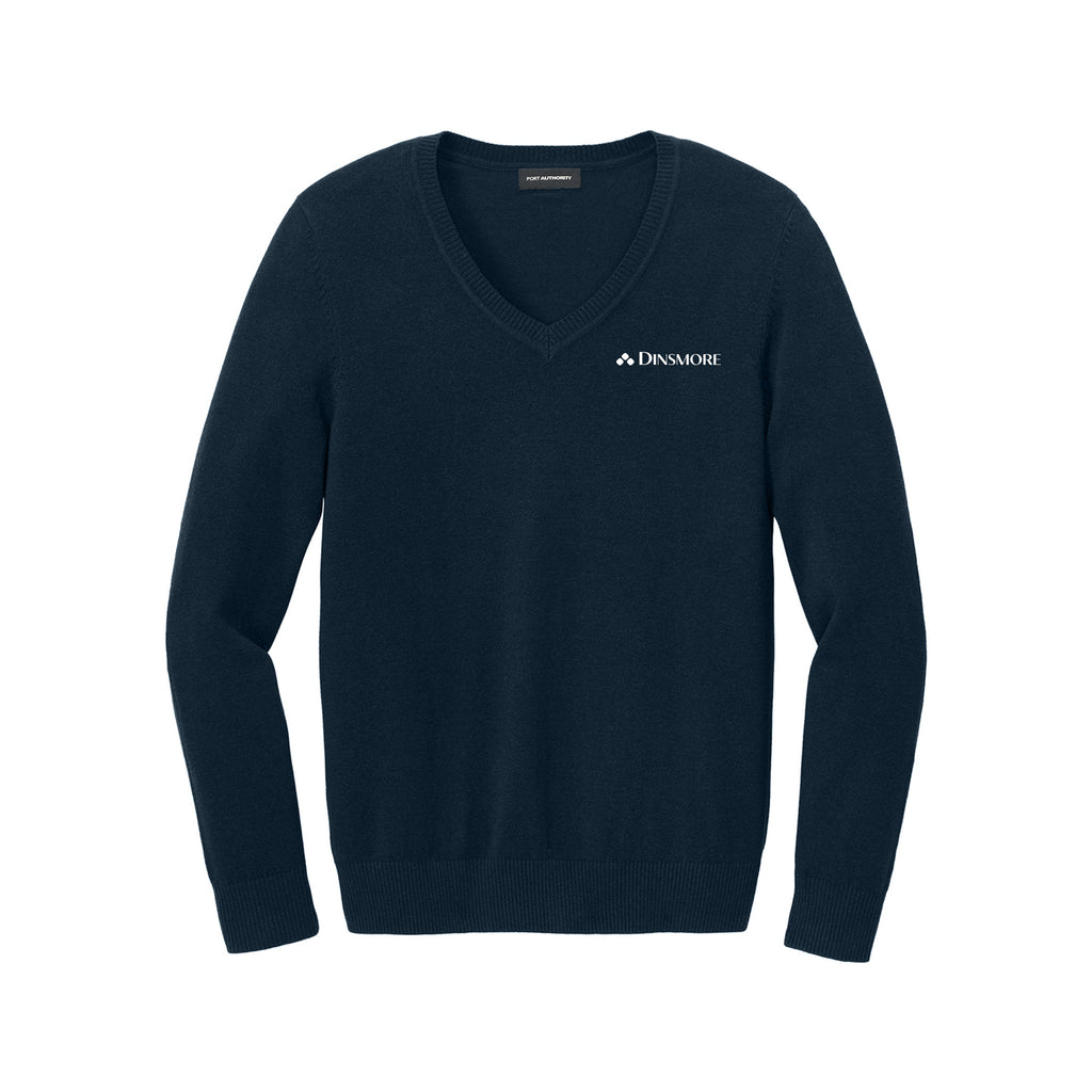 Dinsmore - Port Authority® Women’s Easy Care V-Neck Sweater