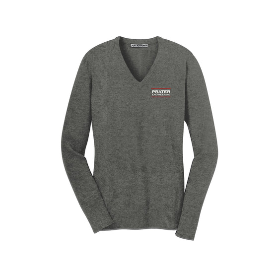 Prater Engineering - Port Authority® Ladies V-Neck Sweater