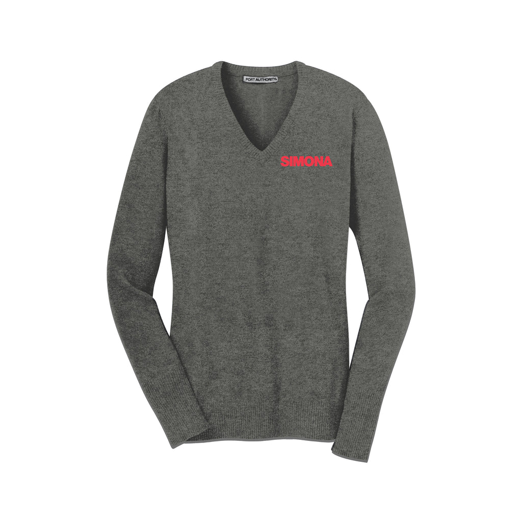 Simona - Port Authority Ladies V-Neck Sweater