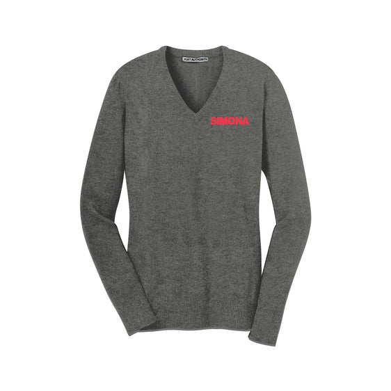 Simona - Port Authority Ladies V-Neck Sweater