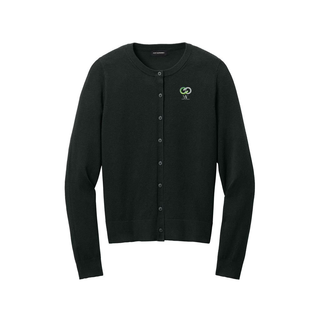 Solace at Vivians - Port Authority® Women’s Easy Care Crewneck Cardigan Sweater