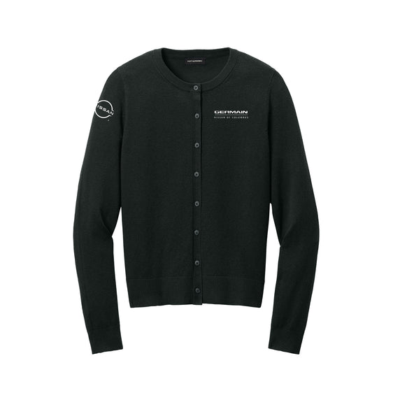 Germain Nissan Columbus - Port Authority® Women’s Easy Care Crewneck Cardigan Sweater