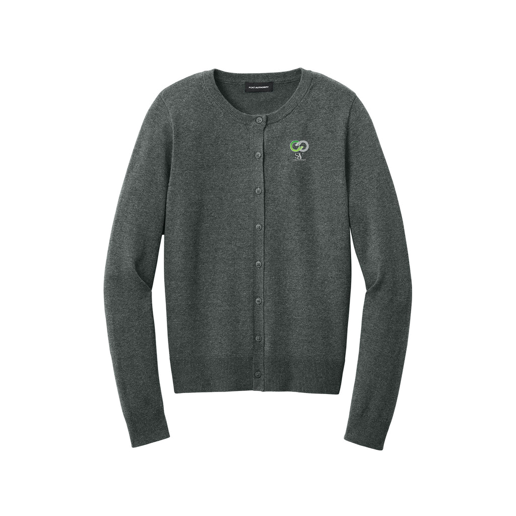 Solace at Vivians - Port Authority® Women’s Easy Care Crewneck Cardigan Sweater