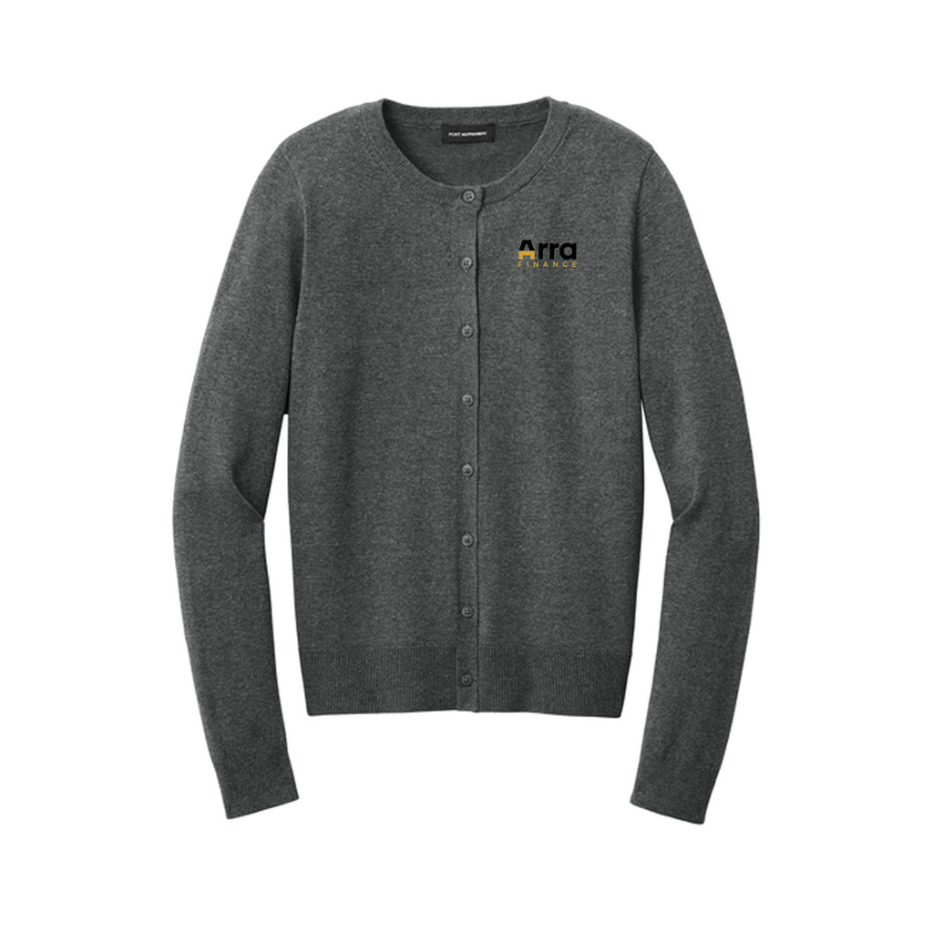 Arra Finance - Port Authority® Women’s Easy Care Crewneck Cardigan Sweater