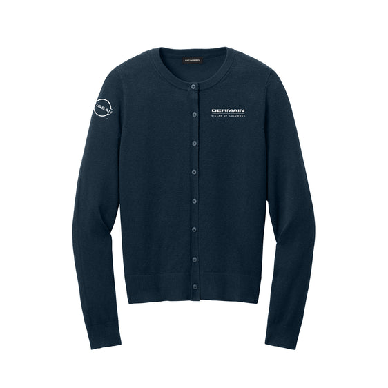 Germain Nissan Columbus - Port Authority® Women’s Easy Care Crewneck Cardigan Sweater
