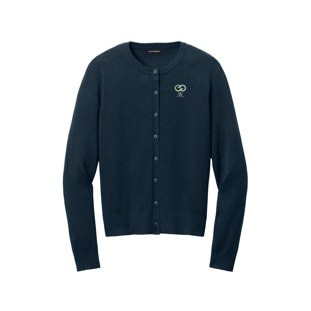 Solace at Vivians - Port Authority® Women’s Easy Care Crewneck Cardigan Sweater