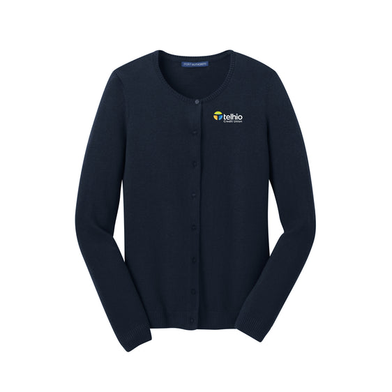 Telhio New Hire Shop - Port Authority® Ladies Cardigan Sweater