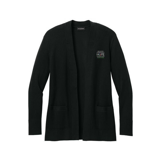 Buckeye Community Hope - Port Authority® Women’s Easy Care Open-Front Cardigan Sweater