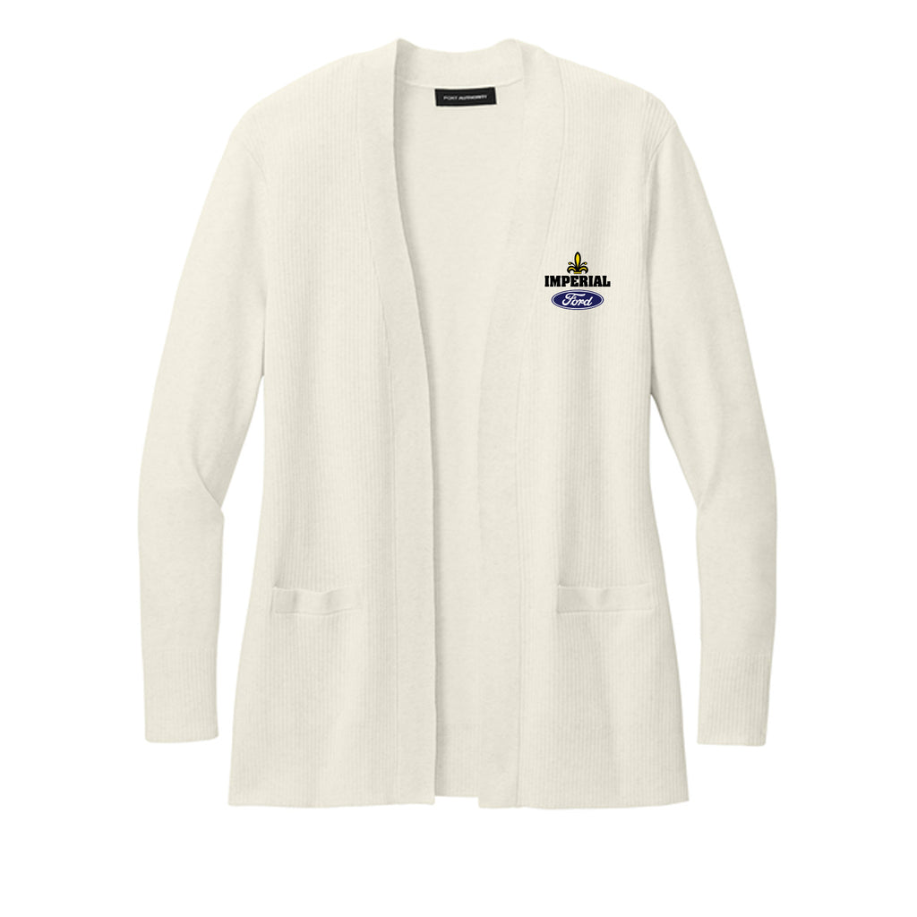 Imperial Ford - Port Authority® Women’s Easy Care Open-Front Cardigan Sweater