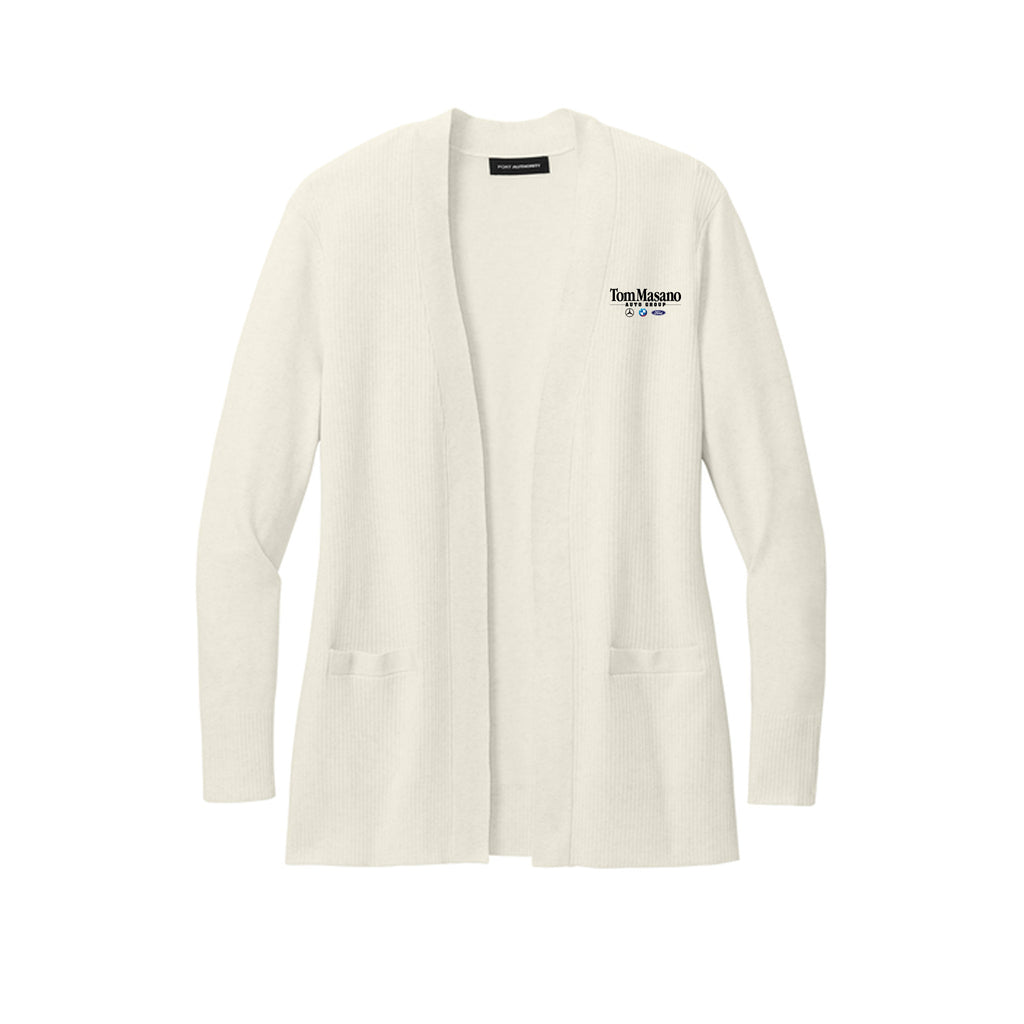 Tom Masano Auto Group - Port Authority® Women’s Easy Care Open-Front Cardigan Sweater
