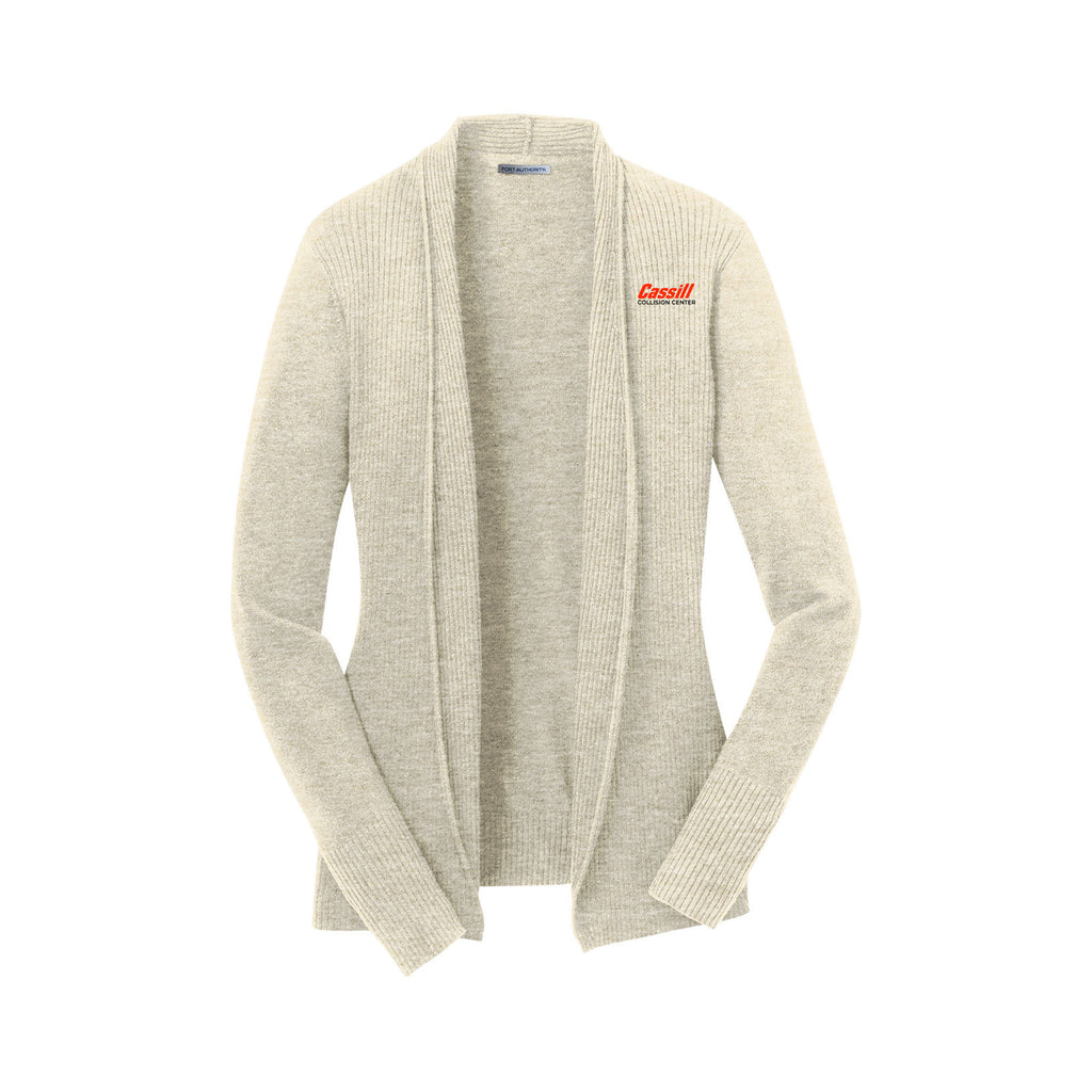 Cassill - Port Authority® Ladies Open Front Cardigan Sweater