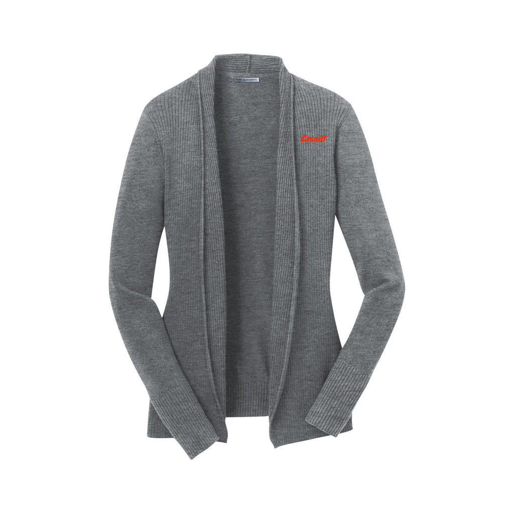 Cassill - Port Authority® Ladies Open Front Cardigan Sweater