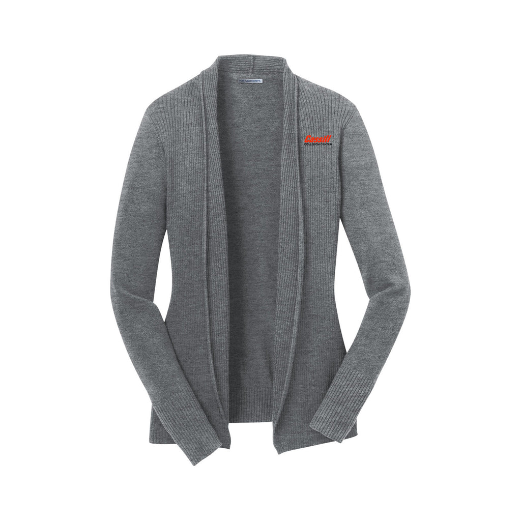 Cassill - Port Authority® Ladies Open Front Cardigan Sweater