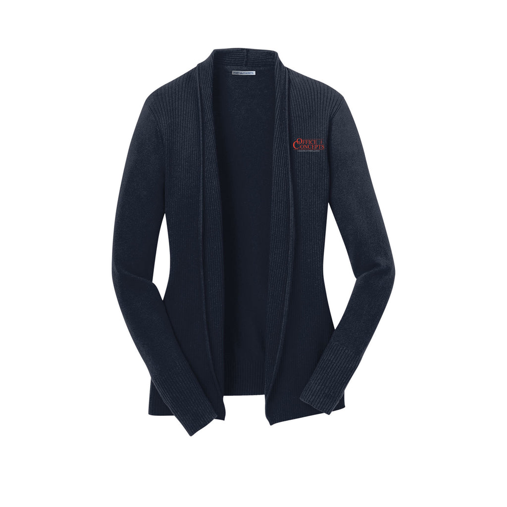 Office Concepts Port Authority® Ladies Open Front Cardigan Sweater