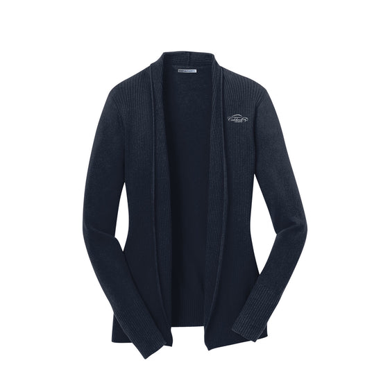 Bob Caldwell Automotive - Port Authority® Ladies Open Front Cardigan Sweater