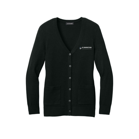 M Marketing Consultants - Port Authority® Women’s Easy Care Button-Up Cardigan Sweater