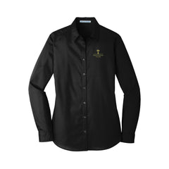 Provision Team - Port Authority® Women's Long Sleeve Carefree Poplin Shirt