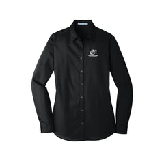 Rapid Close Columbus - Port Authority® Women's Long Sleeve Carefree Poplin Shirt