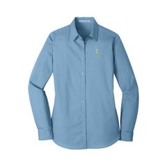 Provision Team - Port Authority® Women's Long Sleeve Carefree Poplin Shirt