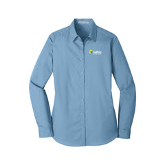 Telhio New Hire Shop - Port Authority® Ladies Long Sleeve Carefree Poplin Shirt