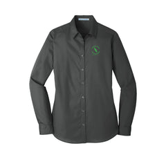 Discovery Church - Port Authority® Ladies Long Sleeve Carefree Poplin Shirt