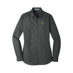 Provision Team - Port Authority® Women's Long Sleeve Carefree Poplin Shirt