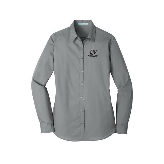 Rapid Close Columbus - Port Authority® Women's Long Sleeve Carefree Poplin Shirt