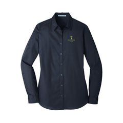 Provision Team - Port Authority® Women's Long Sleeve Carefree Poplin Shirt