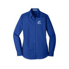 Rapid Close Columbus - Port Authority® Women's Long Sleeve Carefree Poplin Shirt