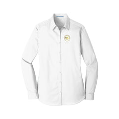 Byron Saunders Foundation - Port Authority® Ladies Long Sleeve Carefree Poplin Shirt