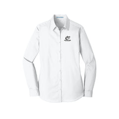 Rapid Close Columbus - Port Authority® Women's Long Sleeve Carefree Poplin Shirt