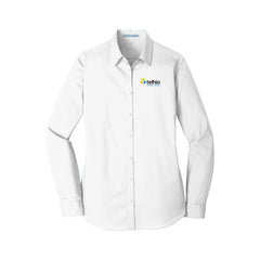 Telhio New Hire Shop - Port Authority® Ladies Long Sleeve Carefree Poplin Shirt